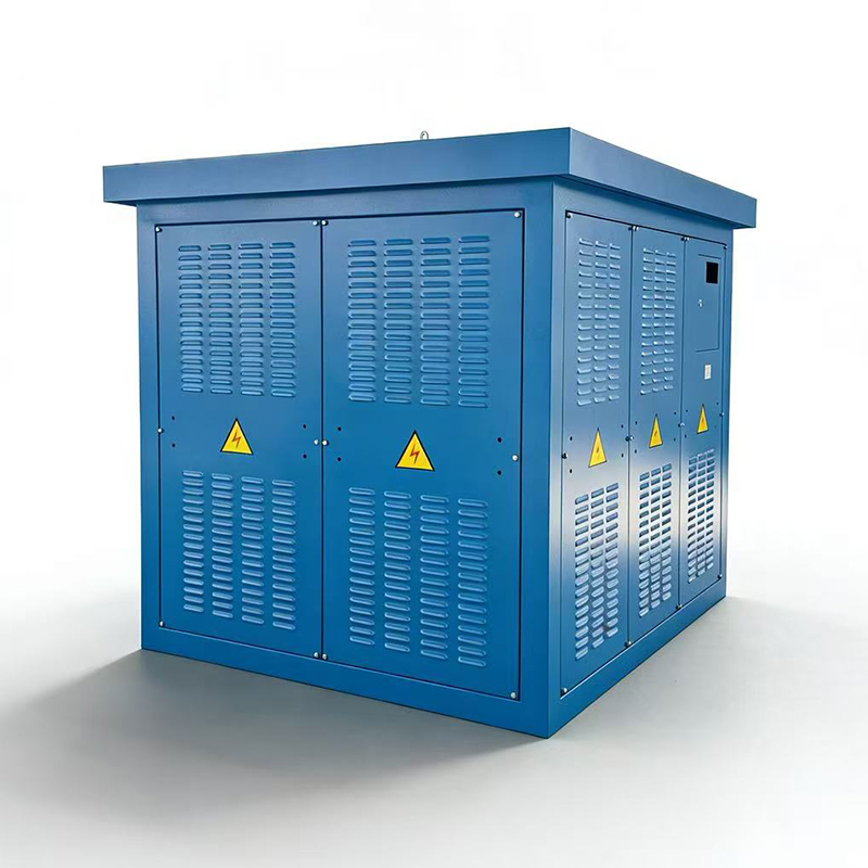 Transformateur de type sec avec boîtier revêtu de poudre